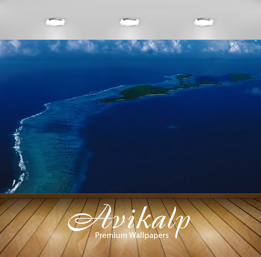 Avikalp Exclusive Awi6889 Caribbean Islands Nature HD Wallpaper