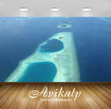 Avikalp Exclusive Awi6896 Clear Blue Ocean Water Near The Sandy Islands Nature HD Wallpaper