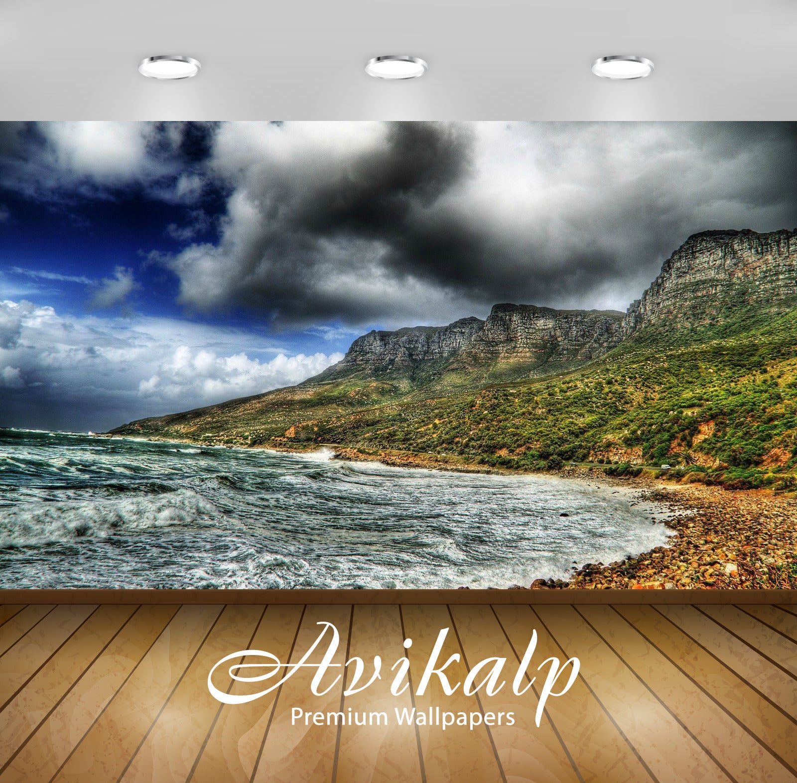 Avikalp Exclusive Awi6911 Coastline Nature HD Wallpaper