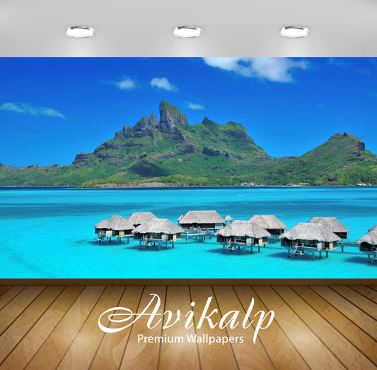 Avikalp Exclusive Awi7333 The St Regis Bora Bora Resort Nature HD Wallpaper