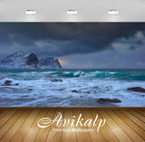 Avikalp Exclusive Awi7408 Winter Sunset At The Ocean Nature HD Wallpaper