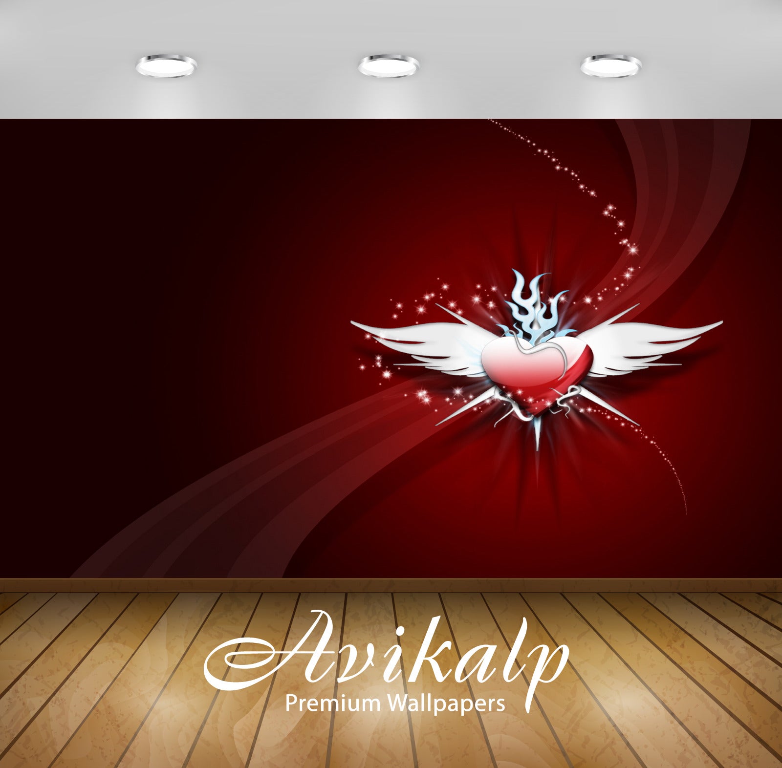 Avikalp Exclusive AWI795 Abstract HD Wallpapers for Living room, Hall, Kids Room, Kitchen, TV Backgr