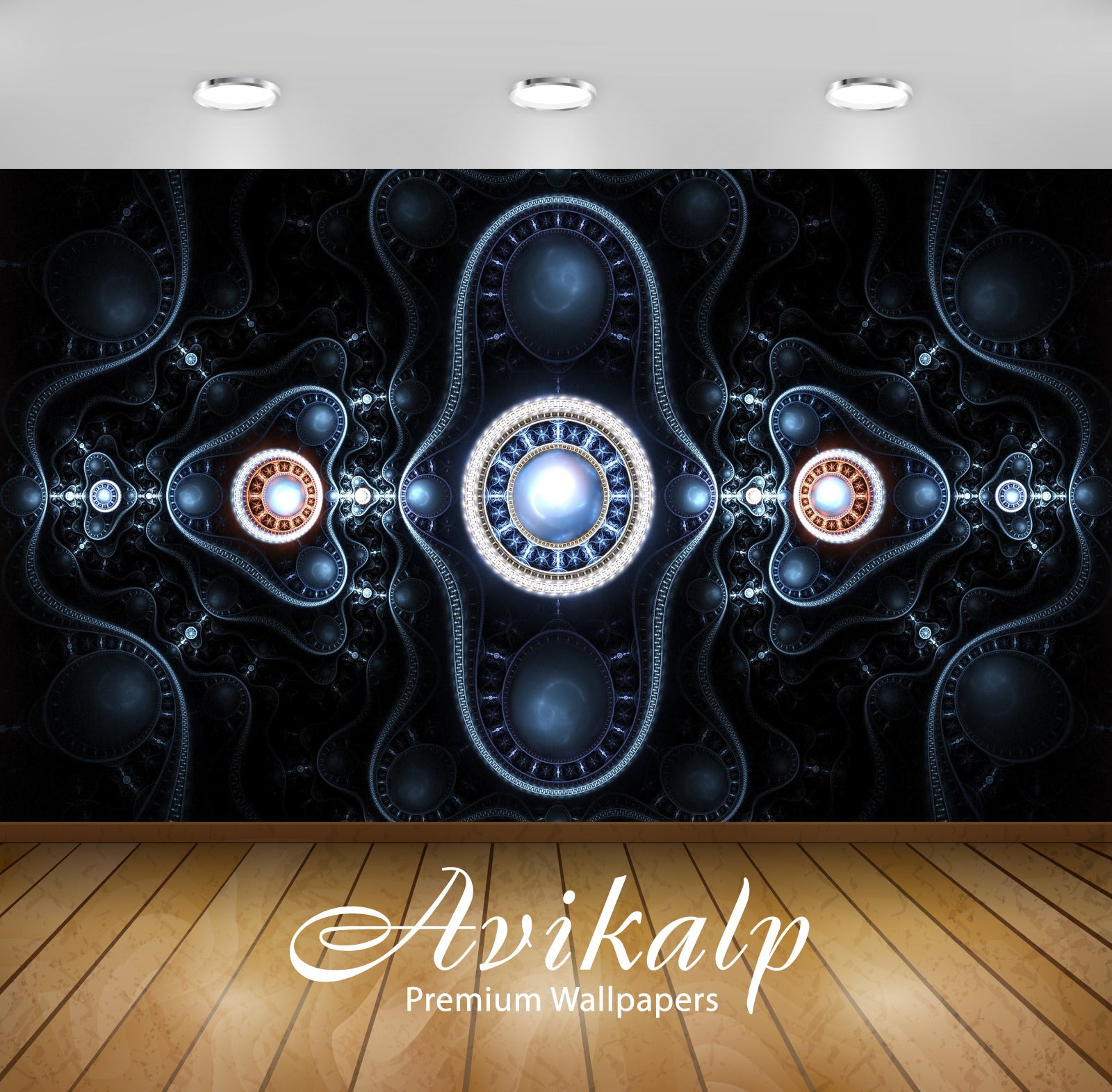 Avikalp Exclusive AWI819 Abstract HD Wallpapers for Living room, Hall, Kids Room, Kitchen, TV Backgr