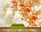 Avikalp MWZ0018 Orange White Flowers HD Wallpaper