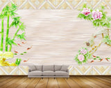 Avikalp MWZ0173 Plants Pink Flowers Fishes HD Wallpaper