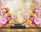 Avikalp MWZ0184 Pink Yellow Flowers HD Wallpaper