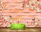 Avikalp MWZ0210 White Pink Flowers Butterflies HD Wallpaper
