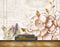 Avikalp MWZ0369 White Flowers Violet Fishes HD Wallpaper