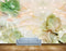 Avikalp MWZ0402 Pistagreen White Flowers HD Wallpaper