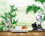 Avikalp MWZ0478 Swan Stone Trees River 3D HD Wallpaper
