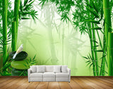 Avikalp MWZ0491 White Bird Stones Trees 3D HD Wallpaper