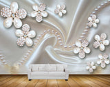 Avikalp MWZ0636 White Flowers HD Wallpaper