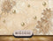 Avikalp MWZ0645 Golden Flowers HD Wallpaper