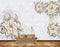 Avikalp MWZ0685 White Flowers Leaves HD Wallpaper