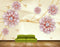 Avikalp MWZ0735 Pink Flowers Pearls HD Wallpaper