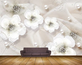 Avikalp MWZ0786 White Flowers HD Wallpaper