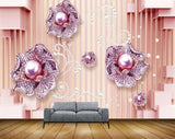 Avikalp MWZ0791 Pink Flowers HD Wallpaper
