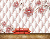 Avikalp MWZ0899 Pink White Flowers HD Wallpaper
