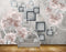 Avikalp MWZ0913 White Flowers Butterflies HD Wallpaper