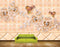 Avikalp MWZ0929 White Flowers Butterflies HD Wallpaper