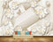 Avikalp MWZ0991 White Flowers Butterflies HD Wallpaper