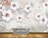 Avikalp MWZ1013 White Flowers HD Wallpaper