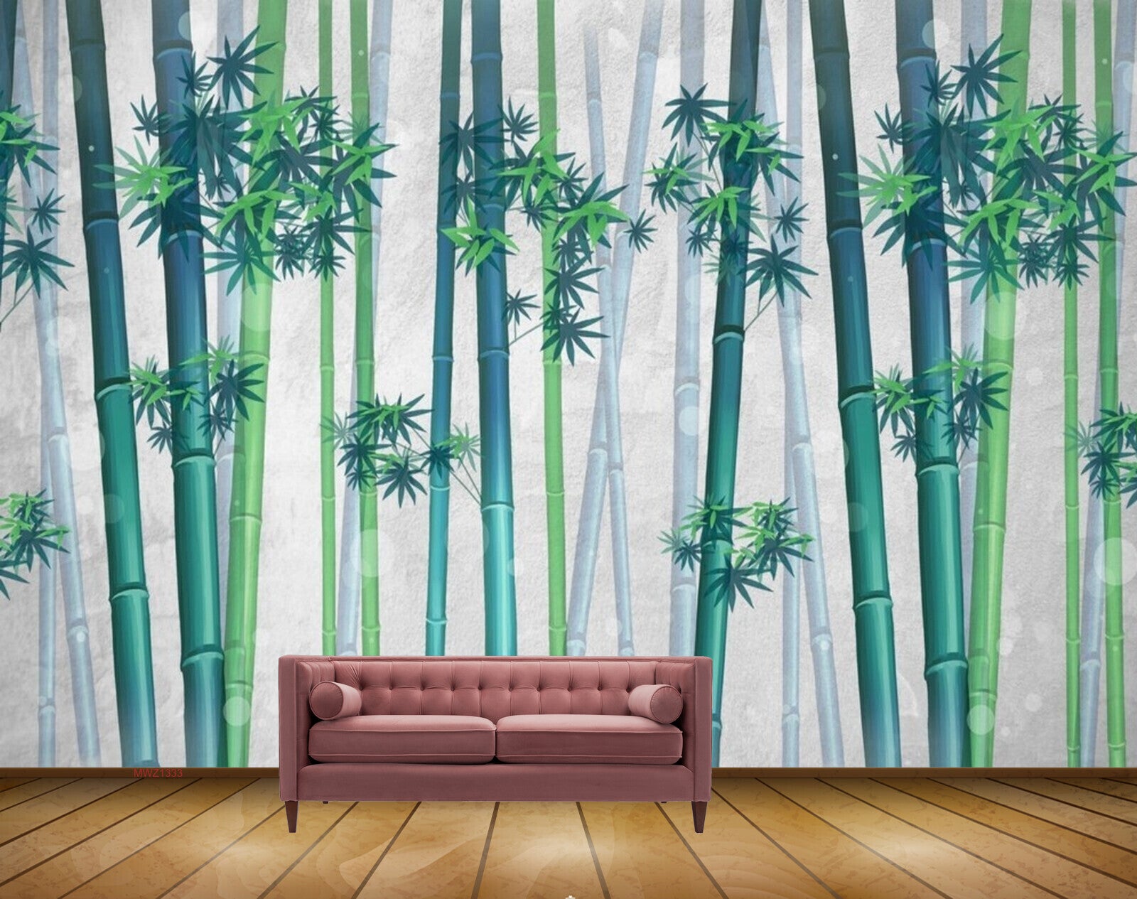 Avikalp MWZ1333 Trees Leaves 3D HD Wallpaper