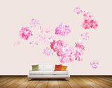 Avikalp MWZ1388 Pink White Flowers 3D HD Wallpaper