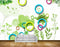 Avikalp MWZ1491 Green Plants Flowers HD Wallpaper