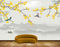 Avikalp MWZ1498 Yellow Flowers Branches Birds Boat HD Wallpaper