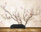 Avikalp MWZ1534 Pink White Flowers Tree Birds Butterflies HD Wallpaper