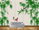 Avikalp MWZ1601 Trees Birds Leaves HD Wallpaper