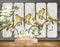 Avikalp MWZ1666 White Flowers Birds HD Wallpaper