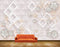 Avikalp MWZ1740 White Flowers Leaves Pearls HD Wallpaper