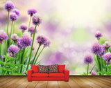 Avikalp MWZ1836 Purple Flowers HD Wallpaper
