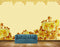 Avikalp MWZ1897 Yellow Golden Flowers HD Wallpaper