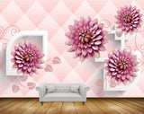 Avikalp MWZ1939 Pink Flowers HD Wallpaper