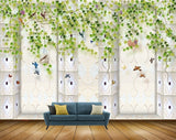 Avikalp MWZ1968 Creepers Birds 3D HD Wallpaper