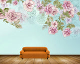 Avikalp MWZ1984 Pink White Flowers HD Wallpaper