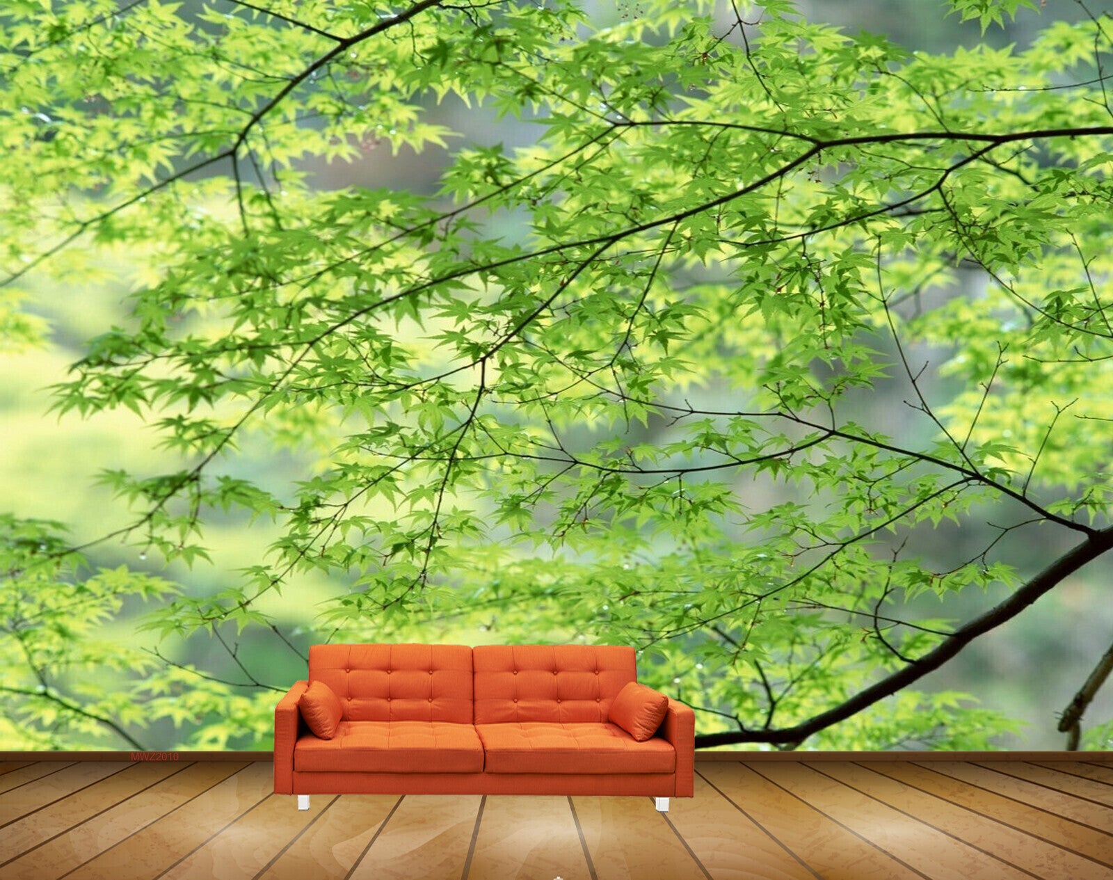 Avikalp MWZ2010 Trees Branches Leaves 3D HD Wallpaper