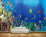 Avikalp MWZ2103 Sea Fishes Anemones Underwater Ocean HD Wallpaper
