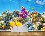 Avikalp MWZ2105 Sea Fishes Anemones Underwater Ocean HD Wallpaper