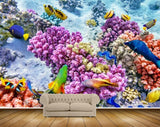 Avikalp MWZ2108 Sea Fishes Anemones Underwater Ocean HD Wallpaper