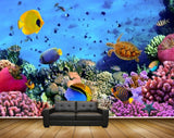 Avikalp MWZ2122 Sea Fishes Anemones Stones Underwater Ocean HD Wallpaper