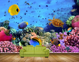Avikalp MWZ2122 Sea Fishes Anemones Stones Underwater Ocean HD Wallpaper