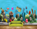 Avikalp MWZ2123 Sea Fishes Plants Starfish Underwater Ocean Water HD Wallpaper