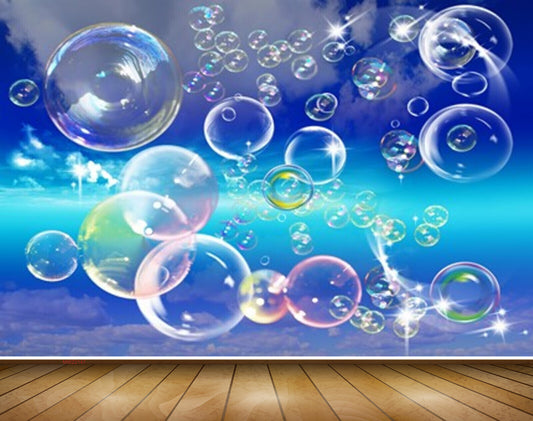 Avikalp MWZ2147 Sea Water Bubbles HD Wallpaper