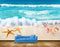 Avikalp MWZ2174 Sea Strafishes Shells Flowers Beach Sand Water Ocean HD Wallpaper