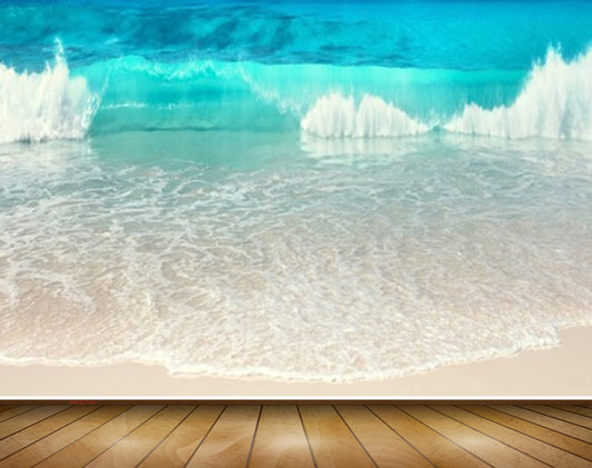Avikalp MWZ2184 Sea Beach Sand Water Ocean HD Wallpaper