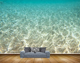 Avikalp MWZ2192 Blue Cream Sea Water HD Wallpaper